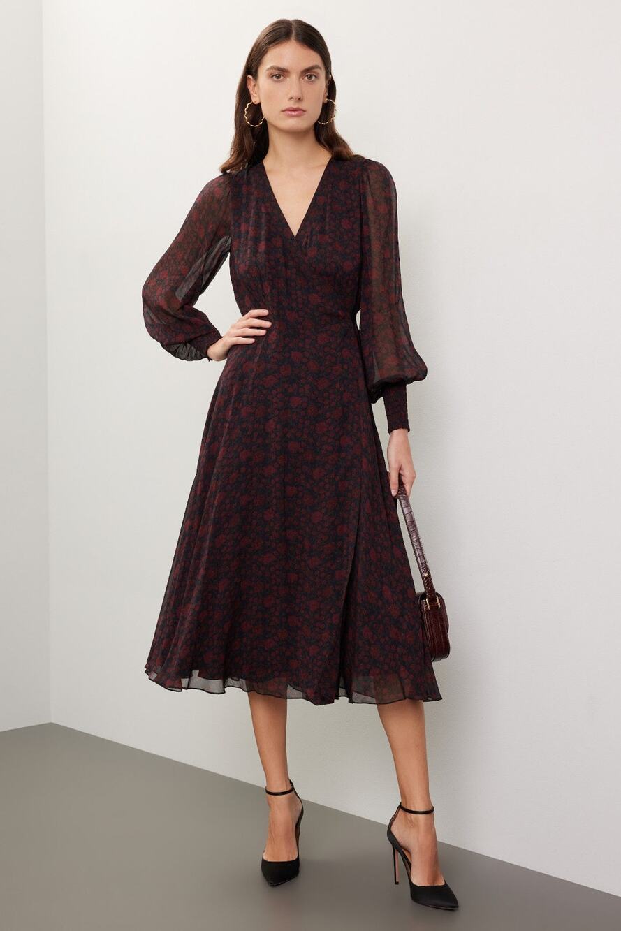Polo Ralph Lauren Floral Cocktail Dress - Size 14
